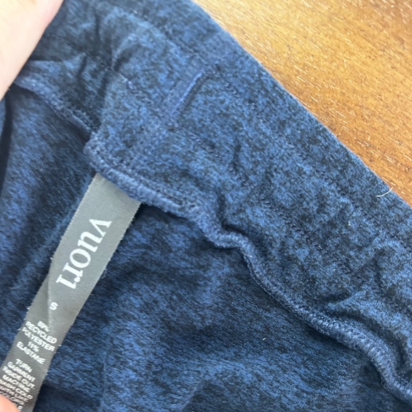 Vuori Womens Performance Joggers Heather Navy Small S Athleisure Dreamknit - Picture 5 of 7